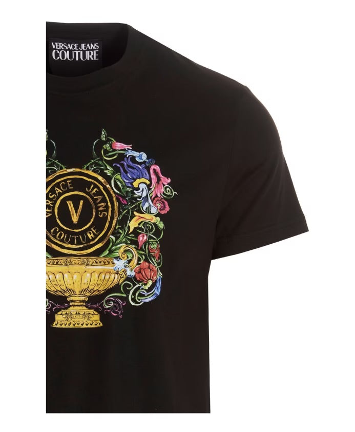 T-Shirt Versace Jeans Couture stampa barocca