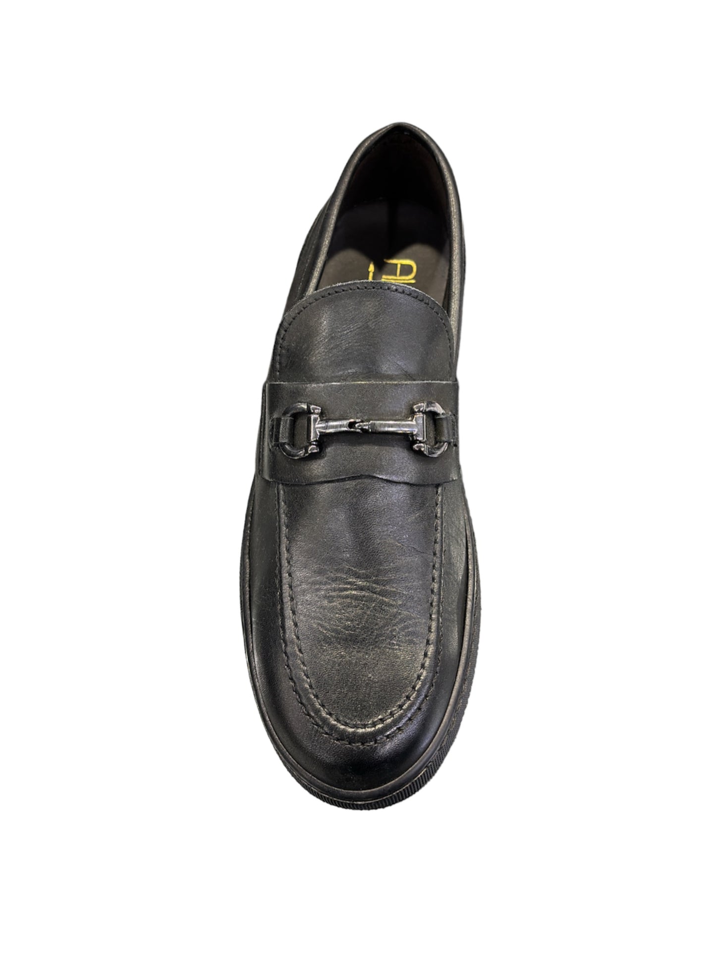AKEIS - Mocassino nero chiusura
