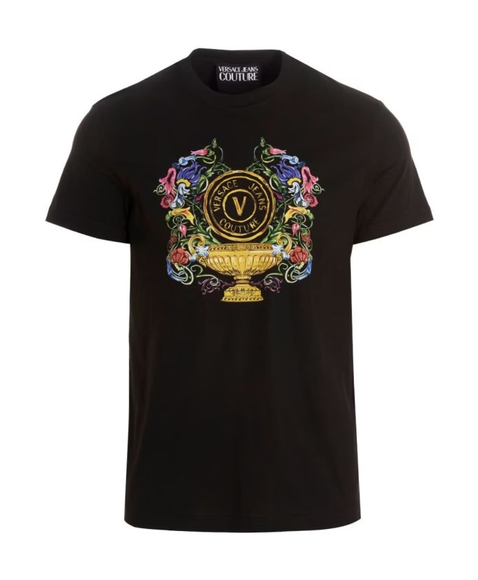 T-Shirt Versace Jeans Couture stampa barocca
