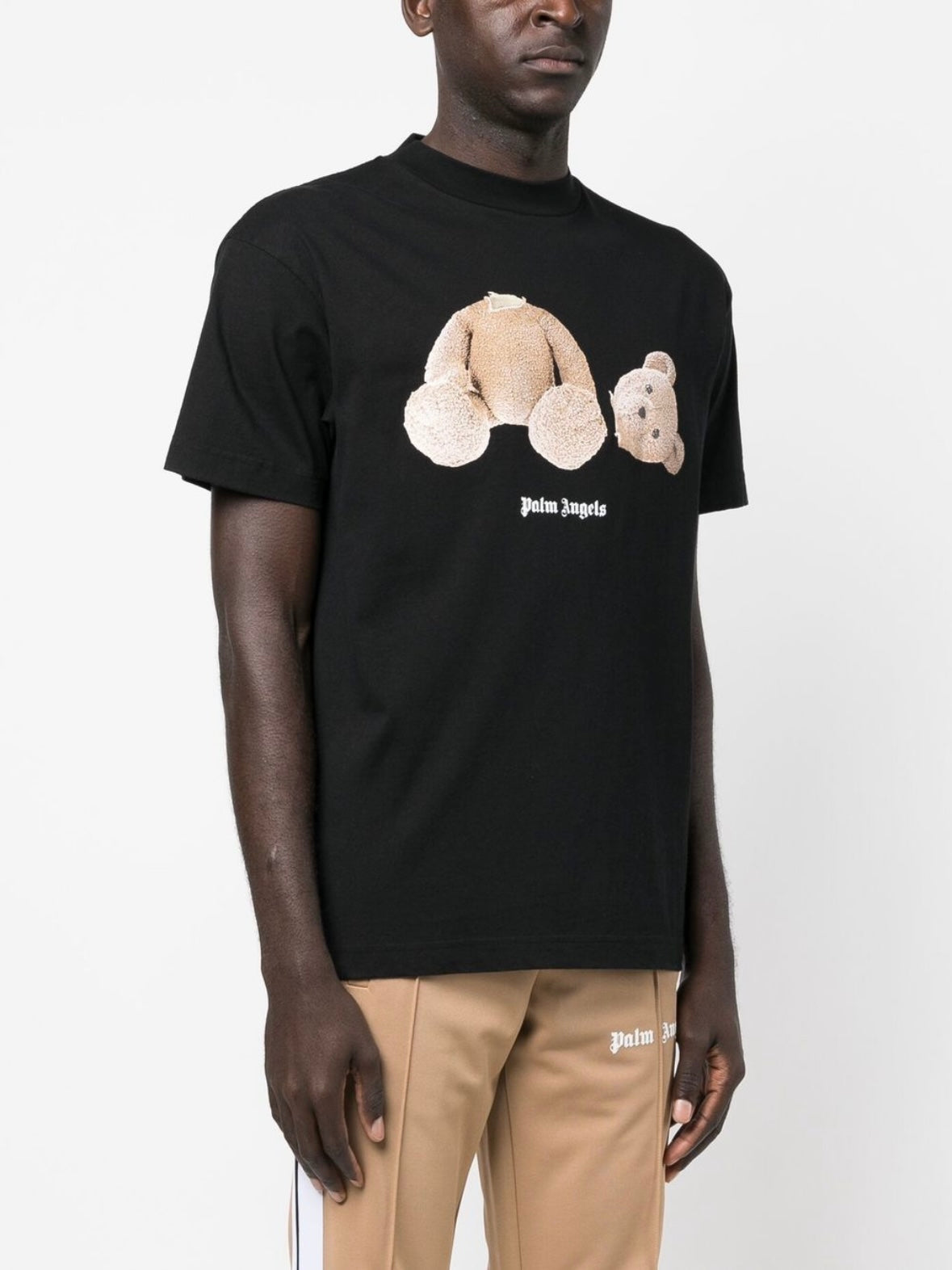 PALM ANGELS - T-Shirt stampa orsetto