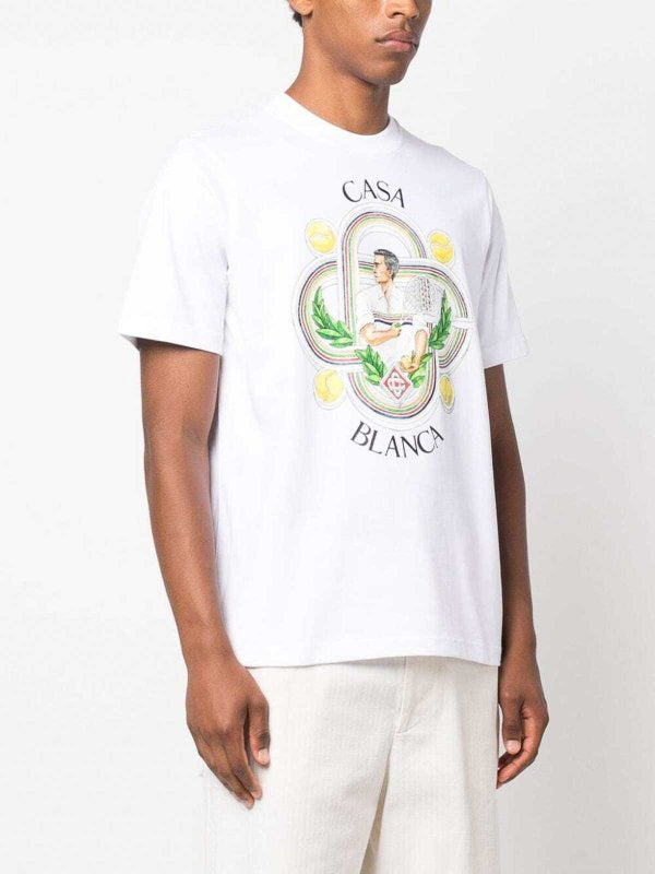 CASABLANCA - T-Shirt Over tennis