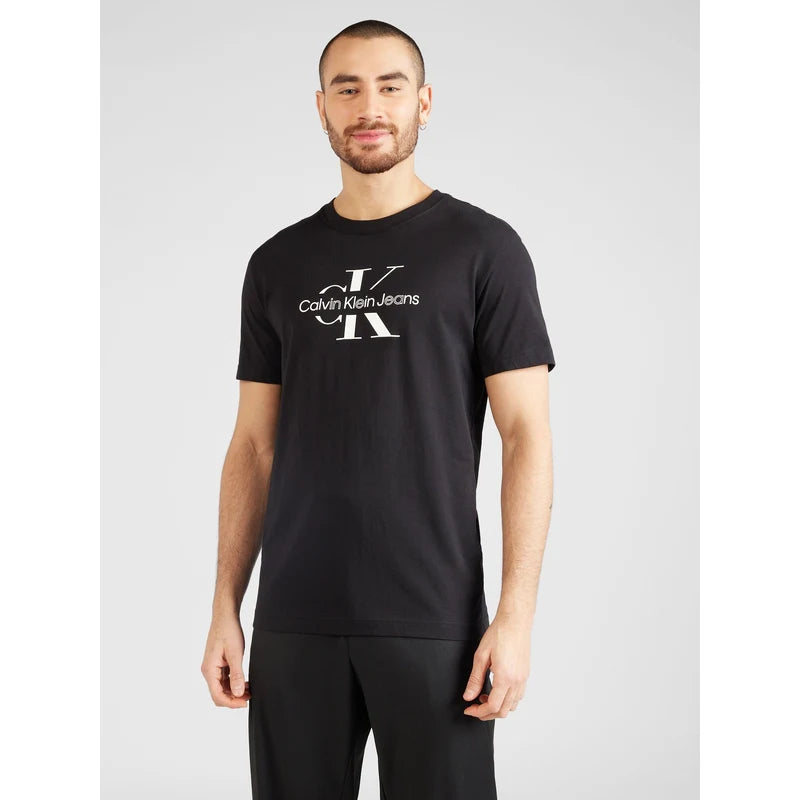 CALVIN KLEIN - T-Shirt maxilogo