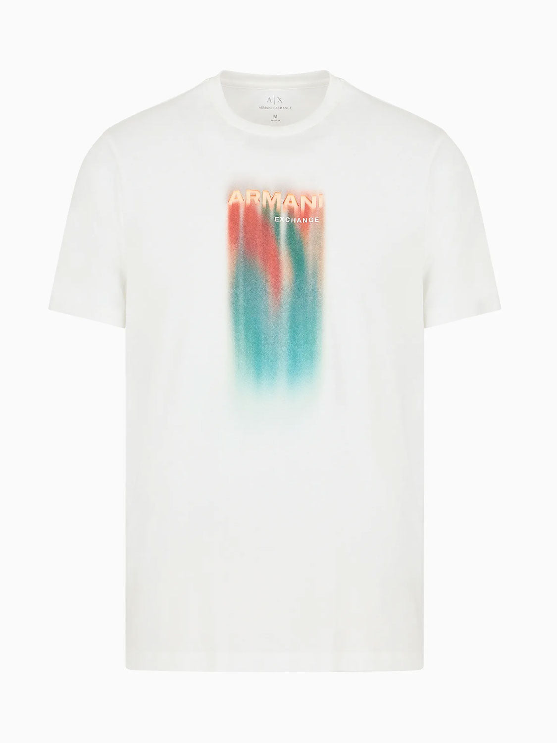 ARMANI EXCHANGE A|X - T-Shirt stampa arcobaleno