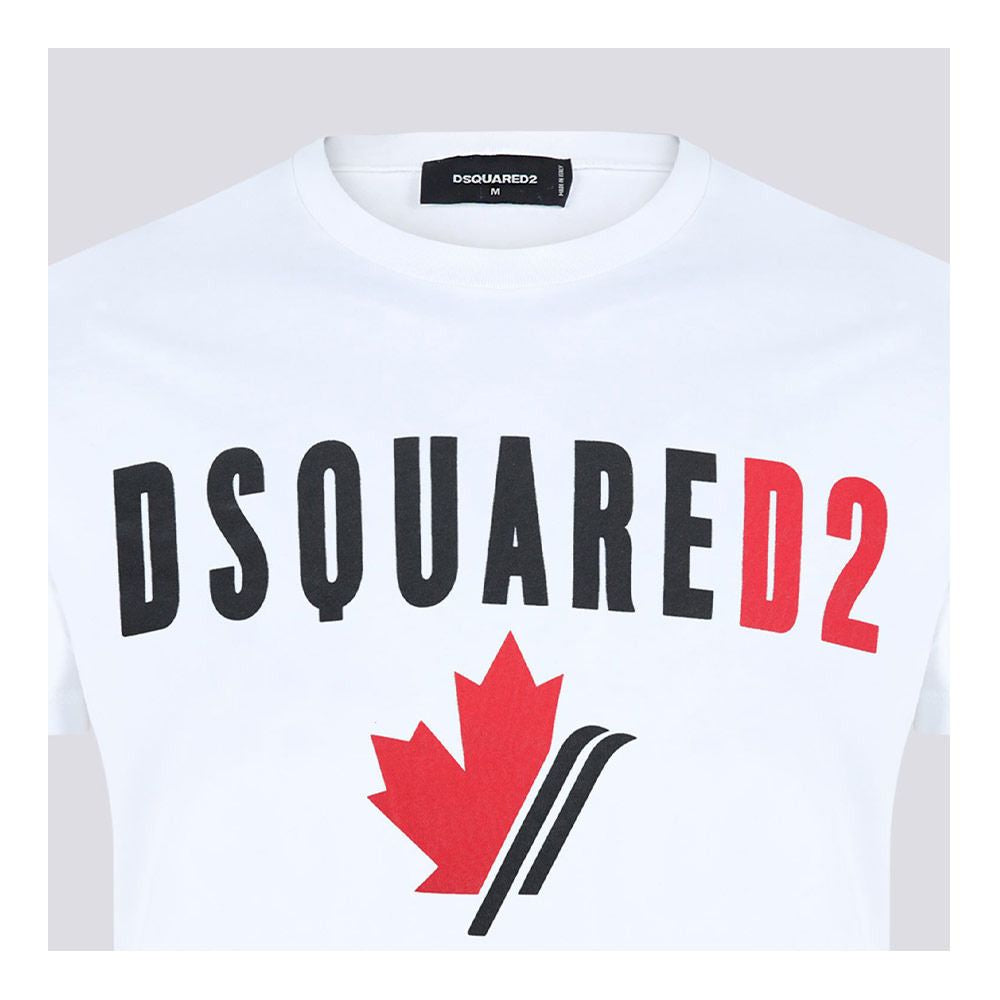 DSQUARED2 - T-Shirt stampa Canadian leaf