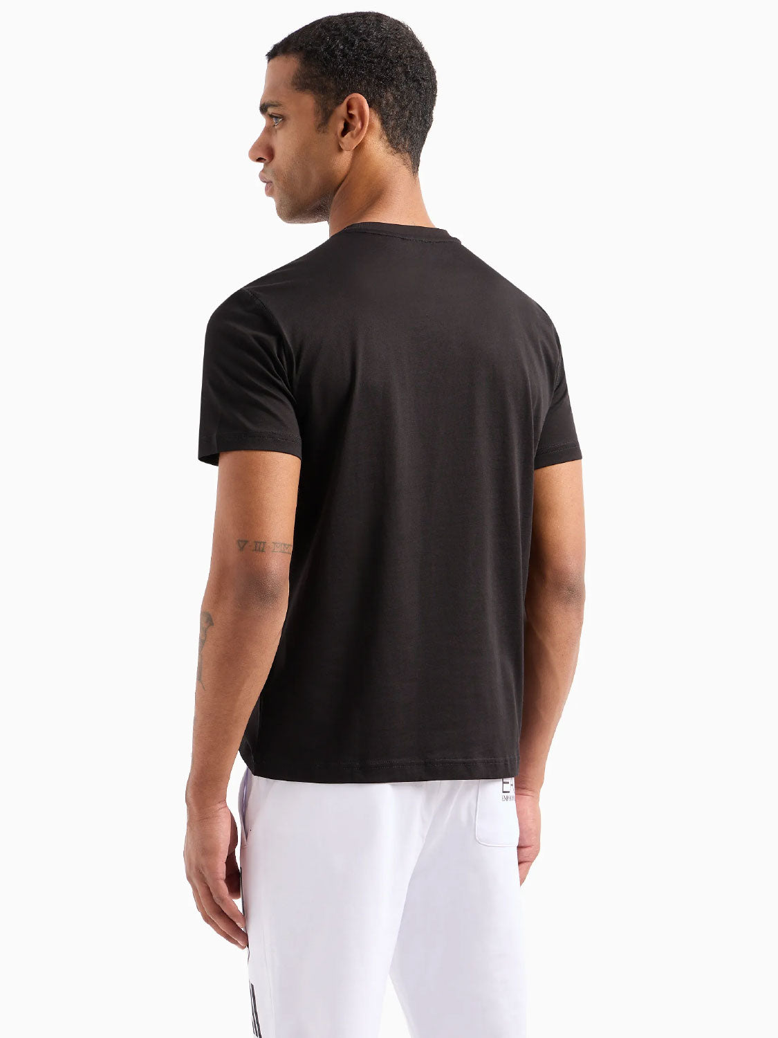 EMPORIO ARMANI EA7 - T-Shirt logo in rilievo