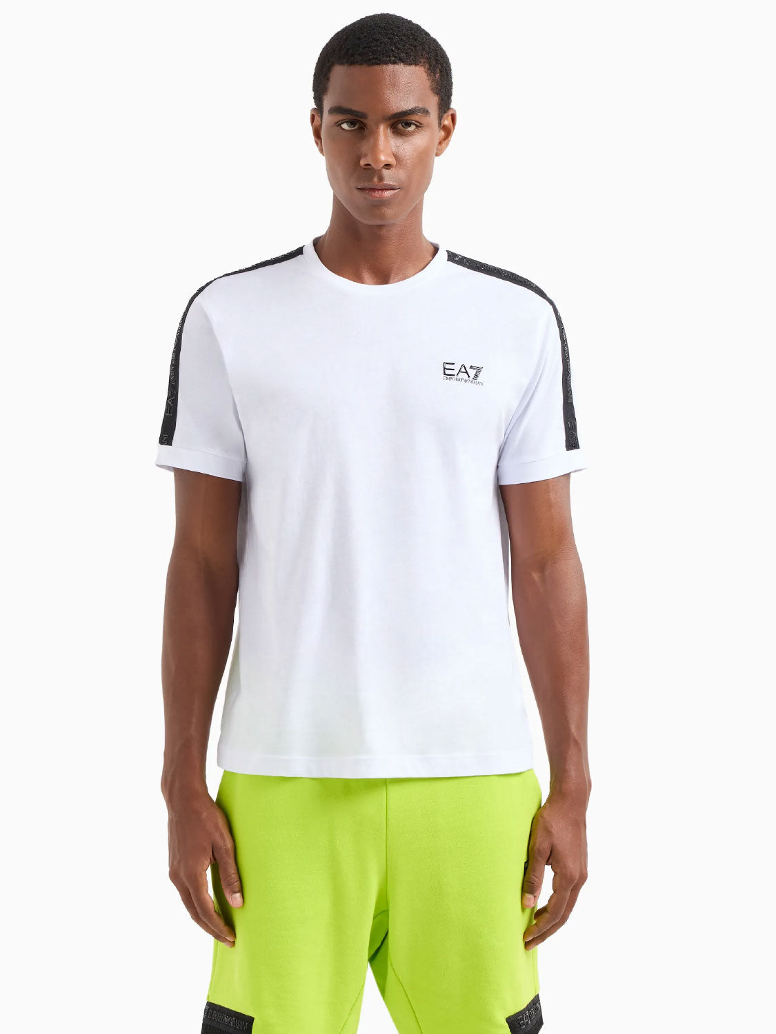 EMPORIO ARMANI EA7 - T-Shirt con banda laterale
