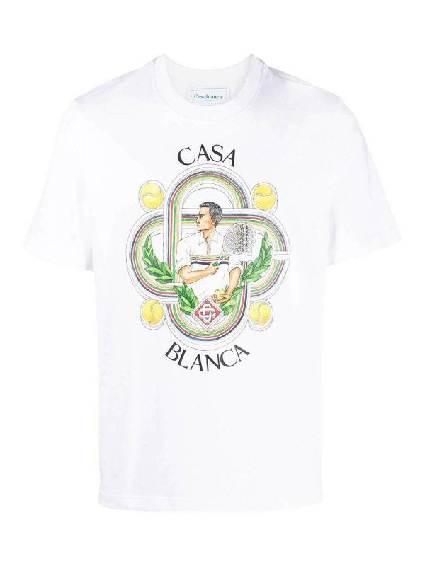 CASABLANCA - T-Shirt Over tennis