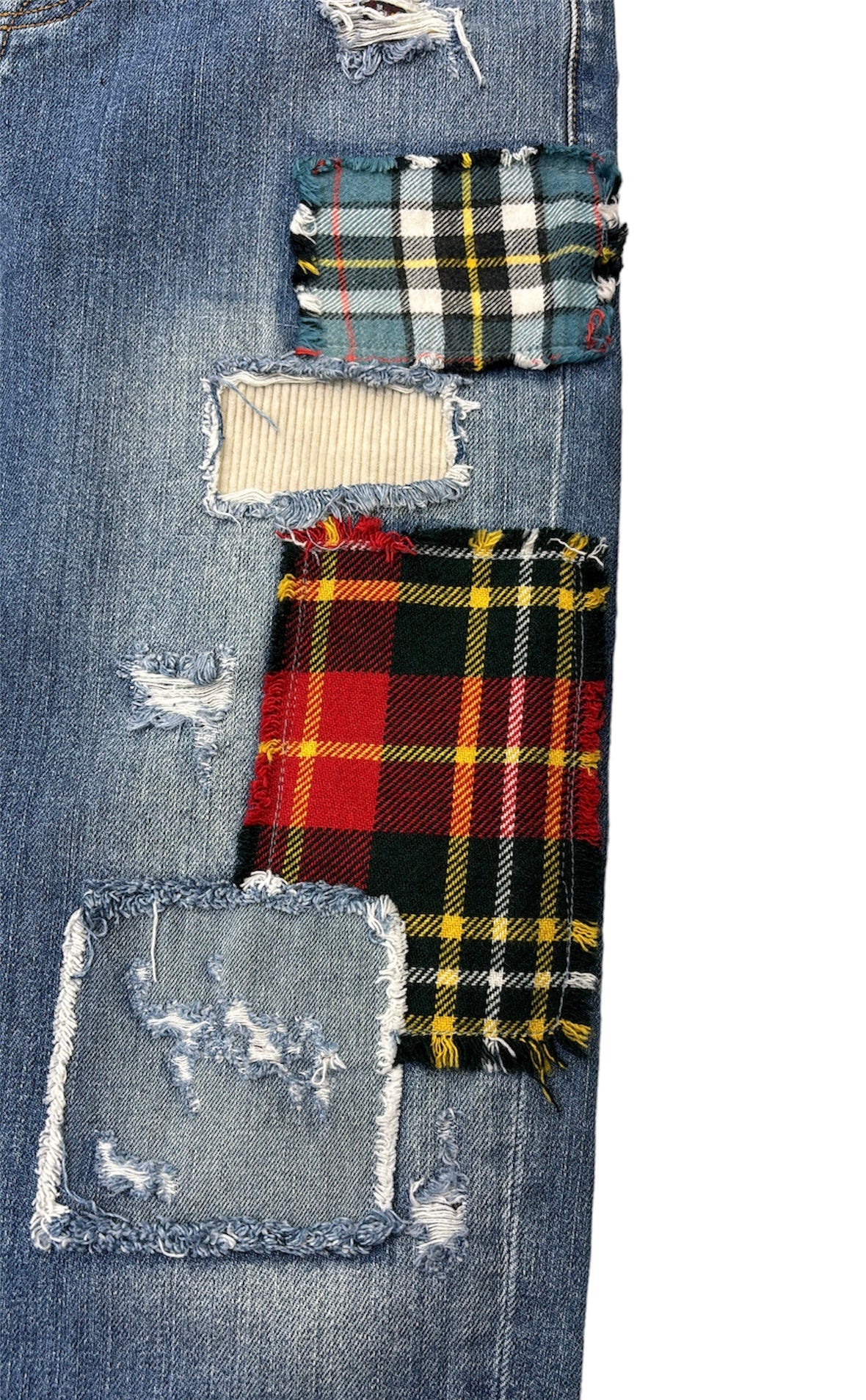 BLOCK11 - Jeans toppe e velluto