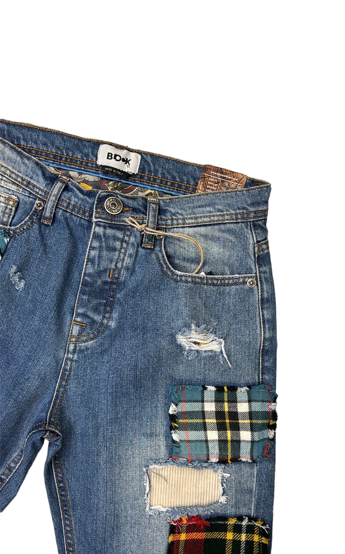 BLOCK11 - Jeans toppe e velluto
