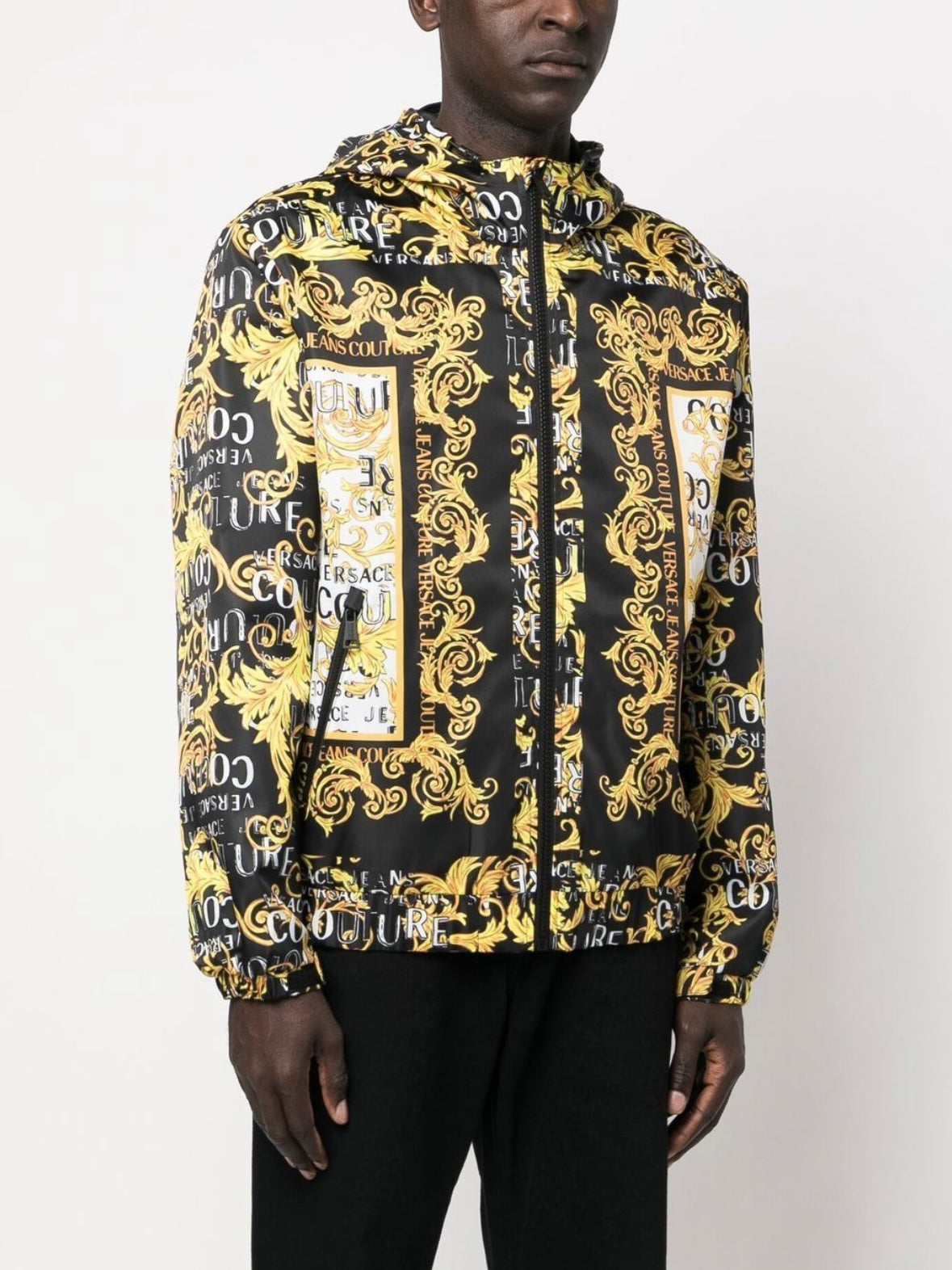 VERSACE JEANS COUTURE - Giacca stampa all-over