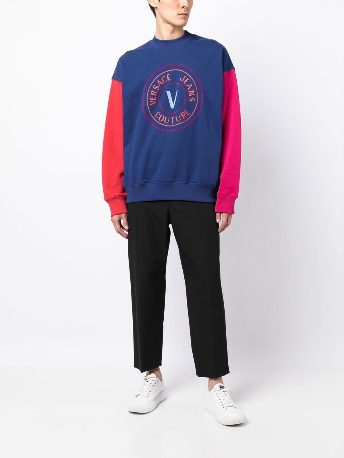 Felpa girocollo Versace Jeans Couture
