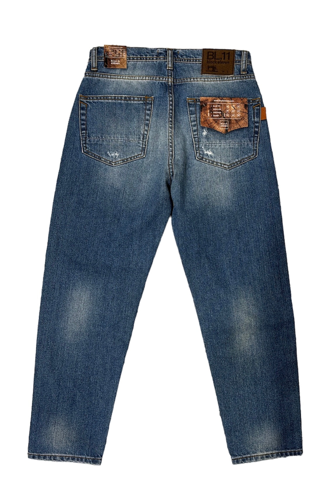 BLOCK11 - Jeans toppe e velluto