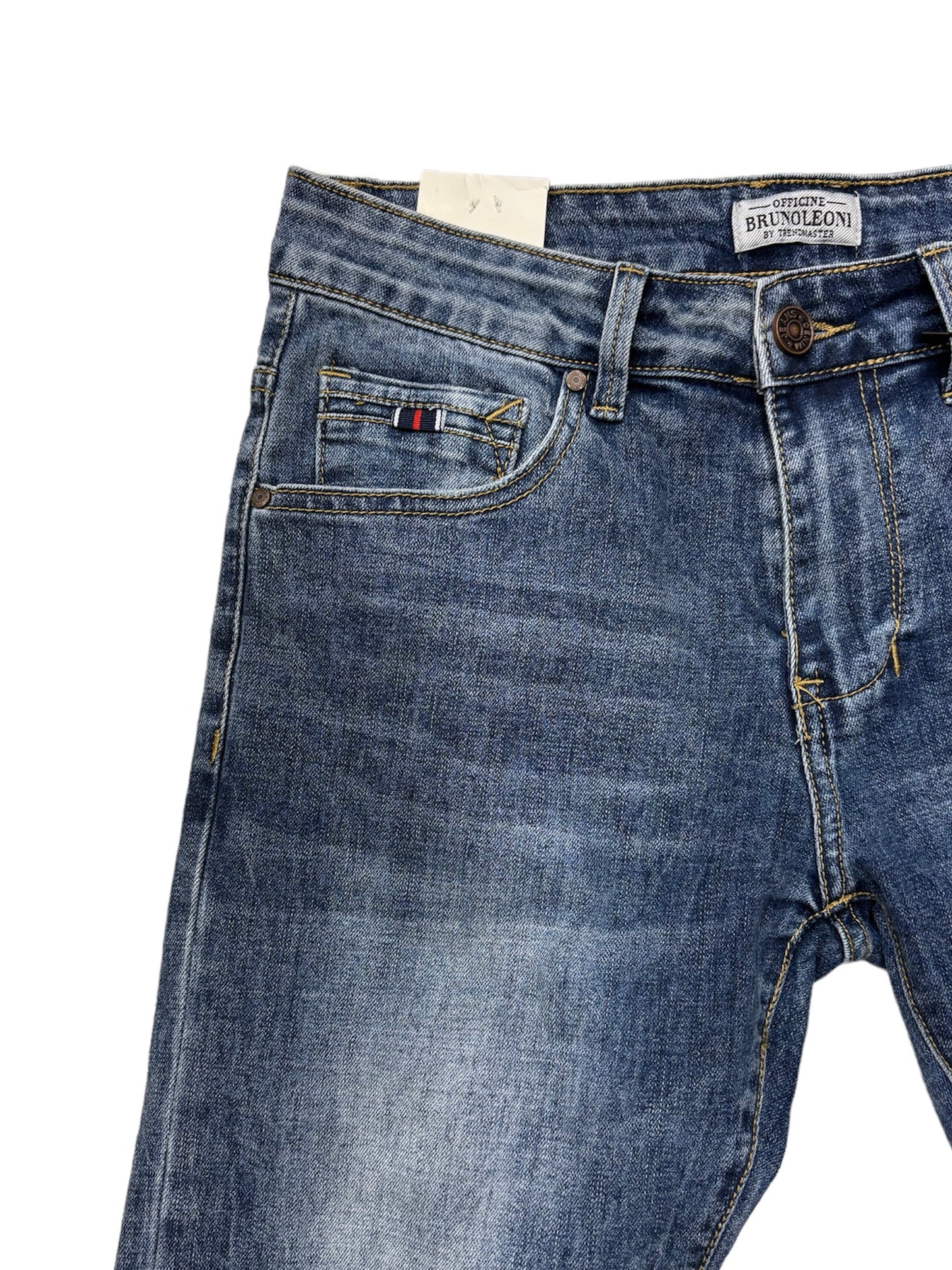 Jeans Bruno Leoni denim graffiato