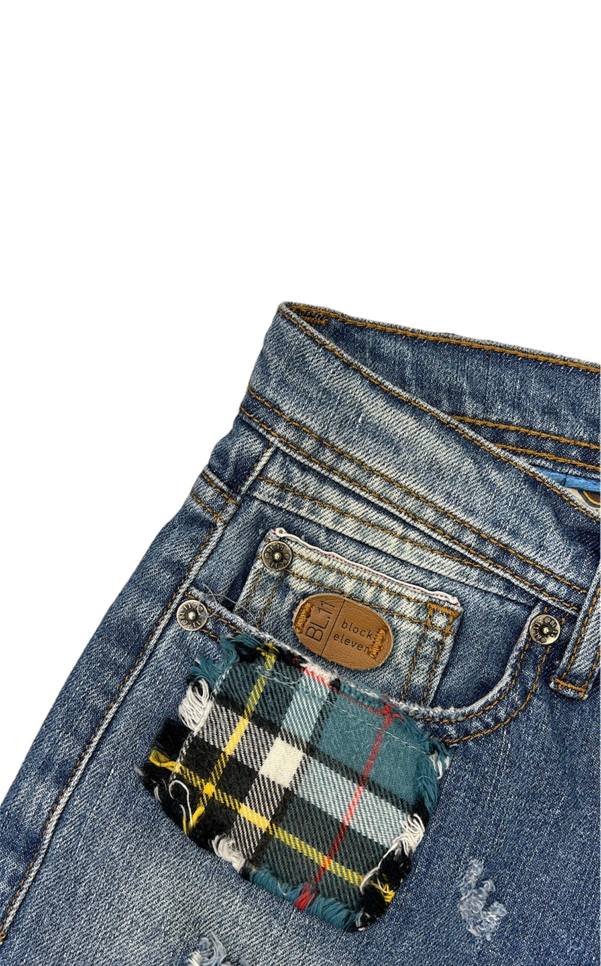 BLOCK11 - Jeans toppe e velluto