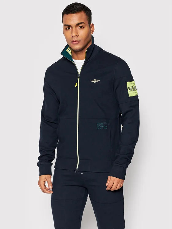 Felpa zip Areonautica Militare