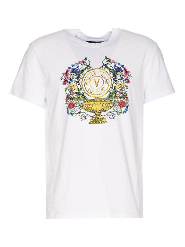 T-Shirt Versace Jeans Couture stampa barocca