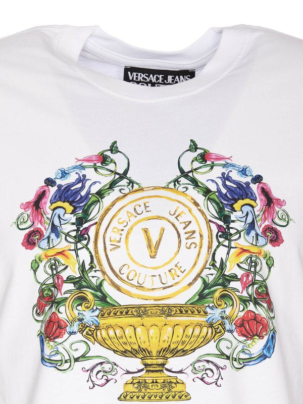 T-Shirt Versace Jeans Couture stampa barocca