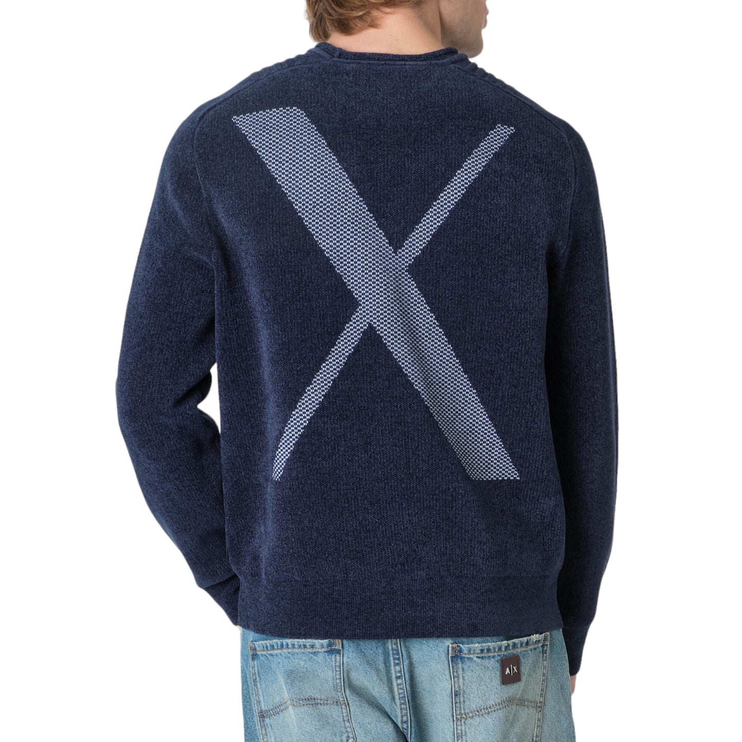 ARMANI EXCHANGE - Maglione in ciniglia