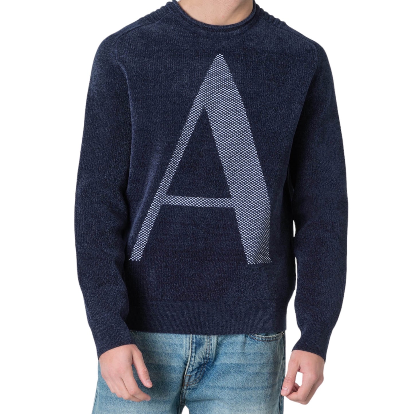 ARMANI EXCHANGE - Maglione in ciniglia
