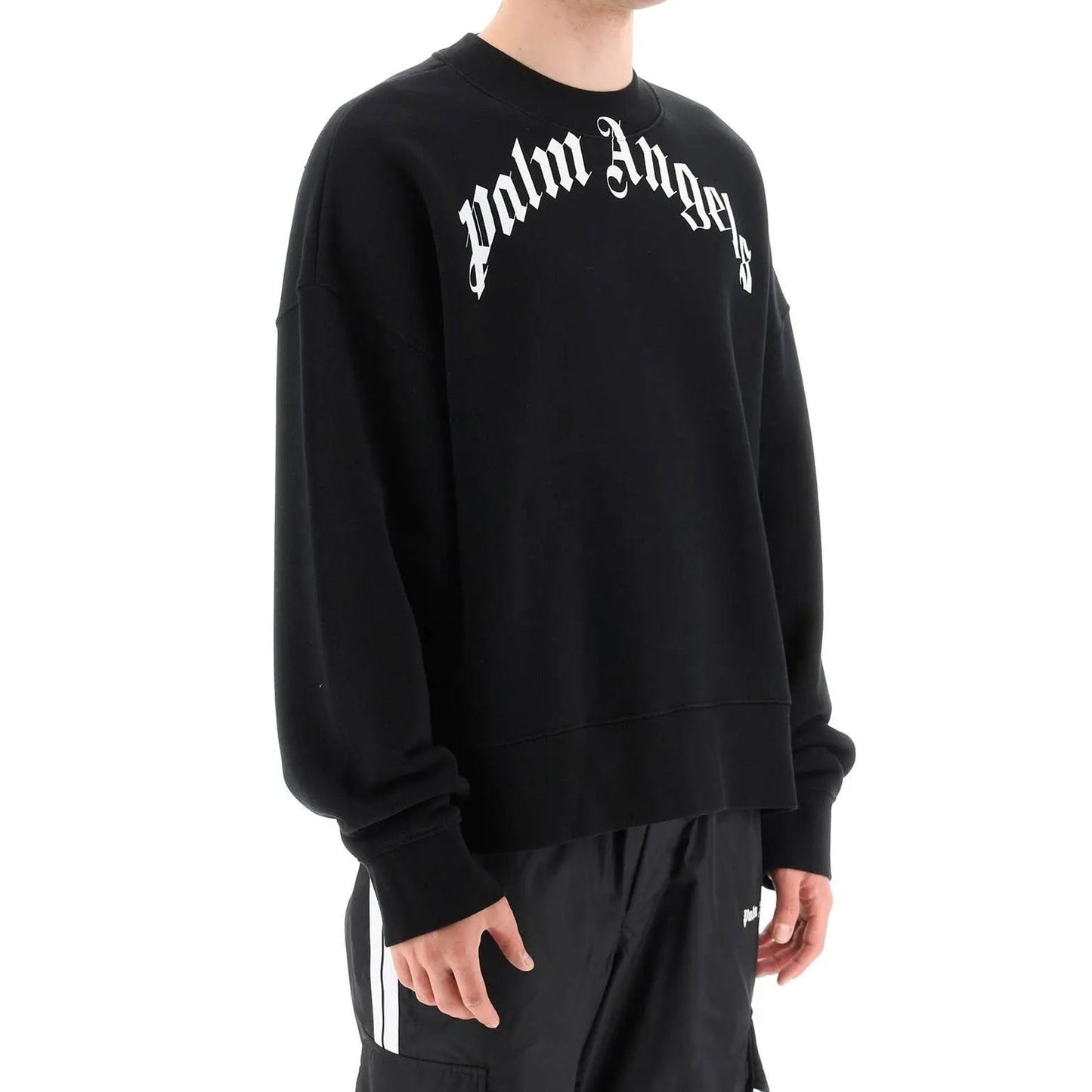 PALM ANGELS - Felpa girocollo ‘oversize’