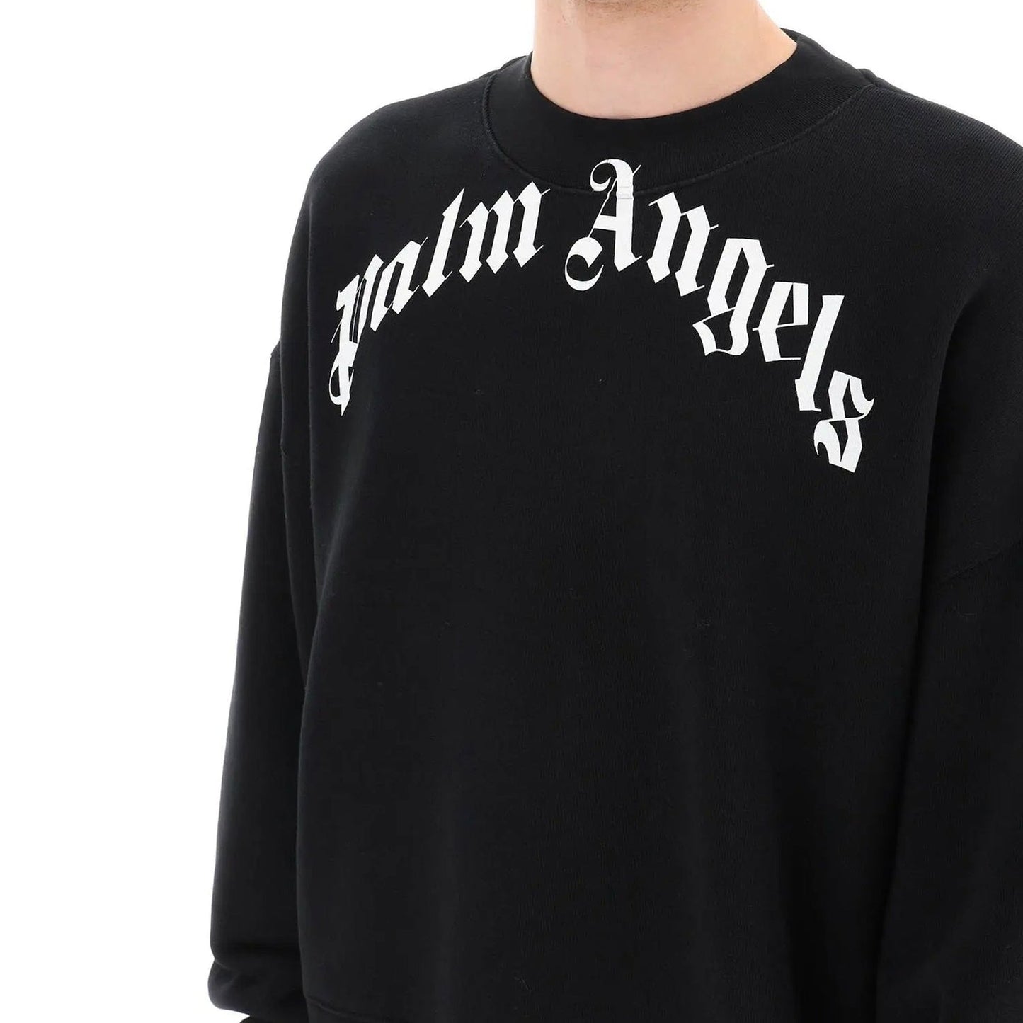 PALM ANGELS - Felpa girocollo ‘oversize’