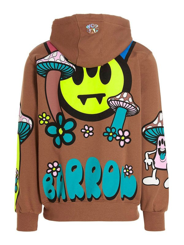 BARROW - Felpa con cappuccio oversize