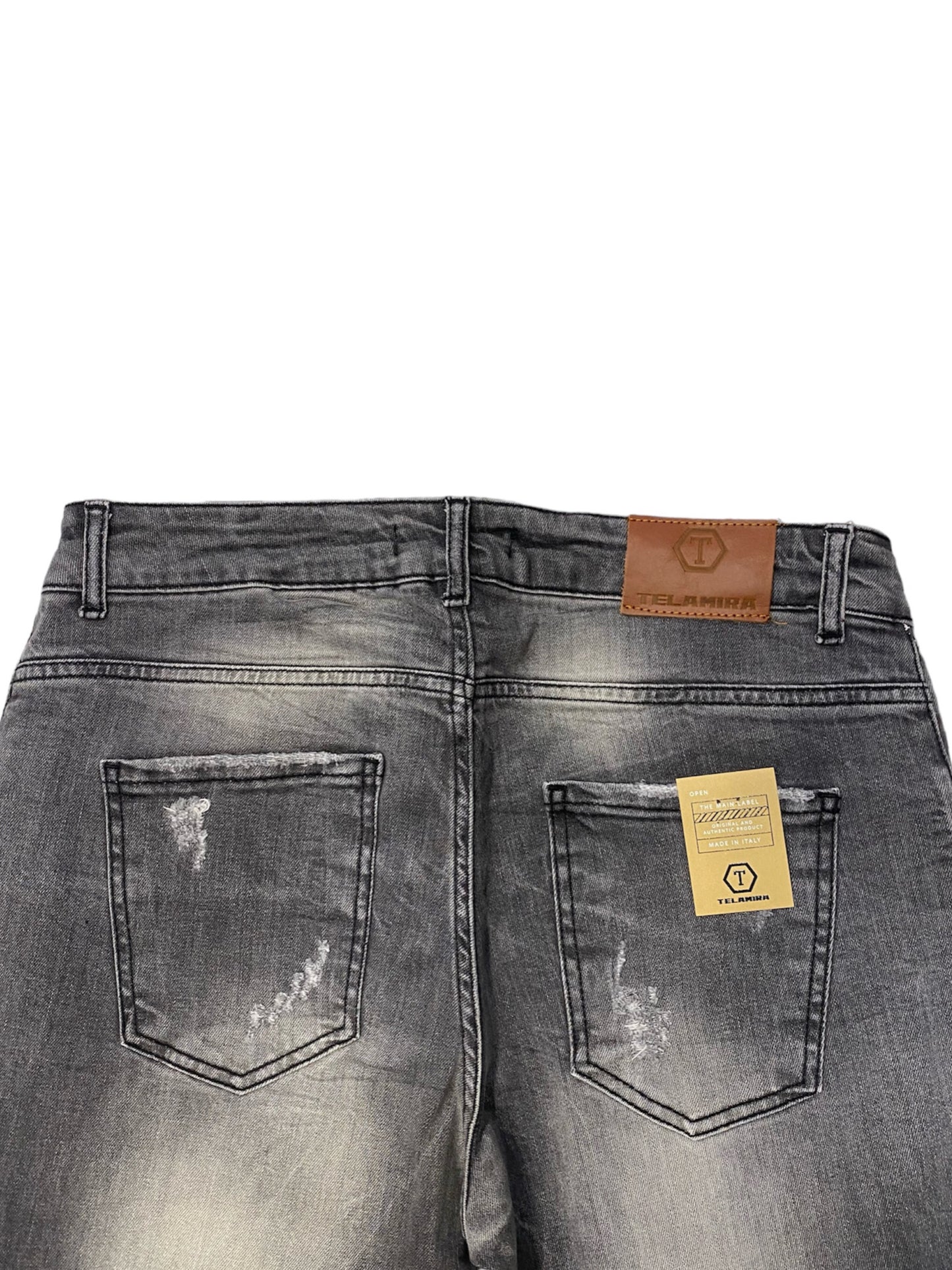 Jeans grigio Telamira