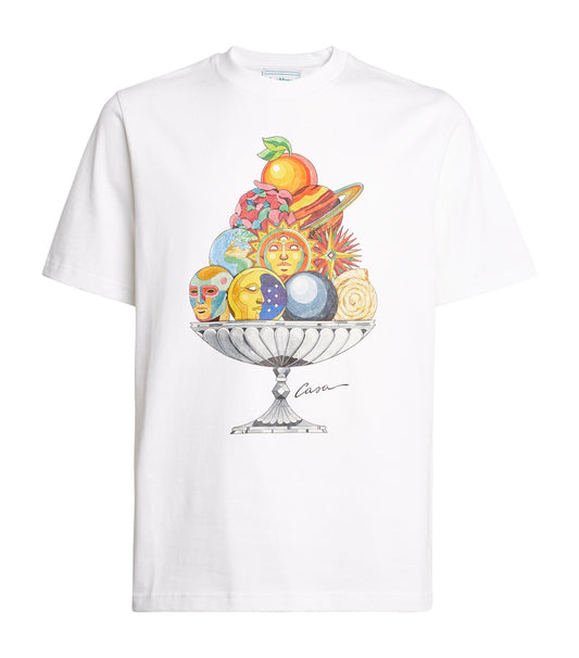 CASABLANCA - T-Shirt Celestial Pyramid