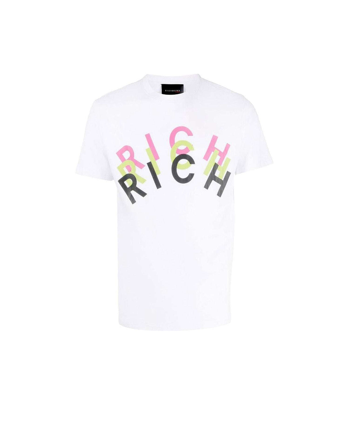 RICHMOND X - T-Shirt “optical” Oversize