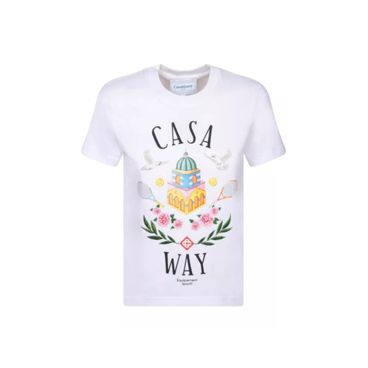 CASABLANCA - T-Shirt oversize CASA WAY
