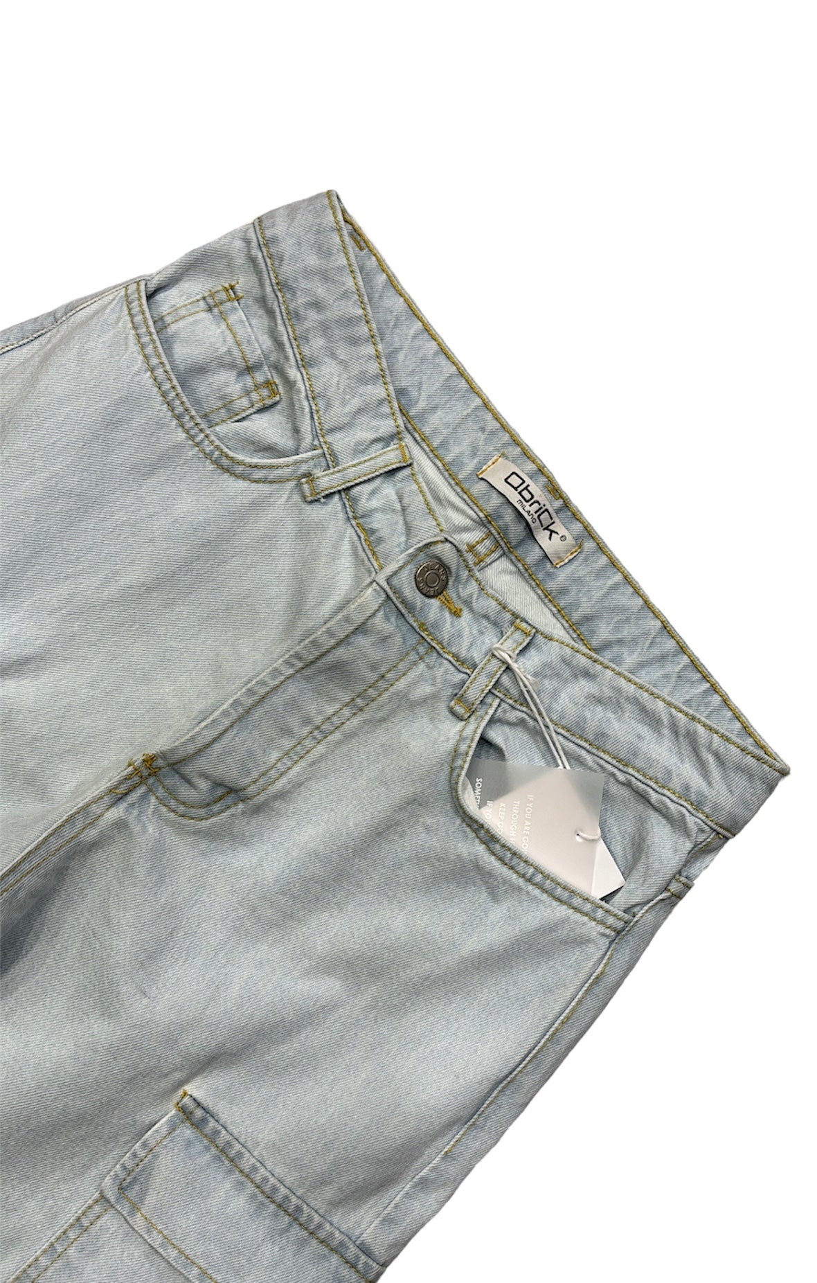 QBRICK MILANO - Jeans cargo Baggy