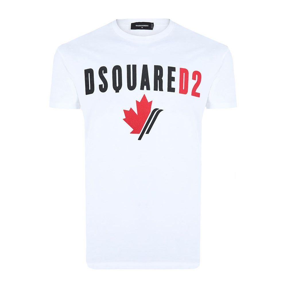 DSQUARED2 - T-Shirt stampa Canadian leaf