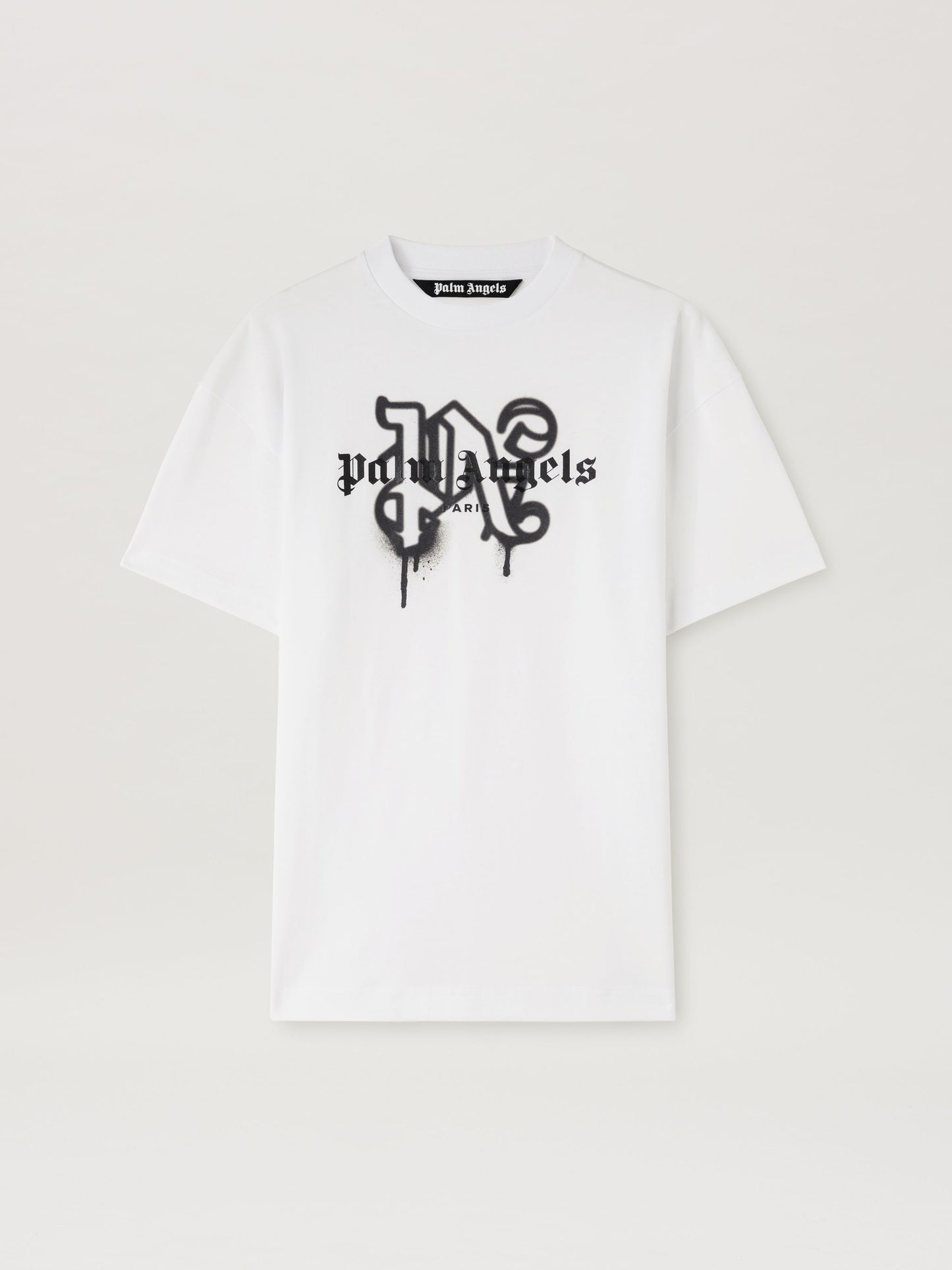 PALM ANGELS - T-Shirt Oversize monogram spray