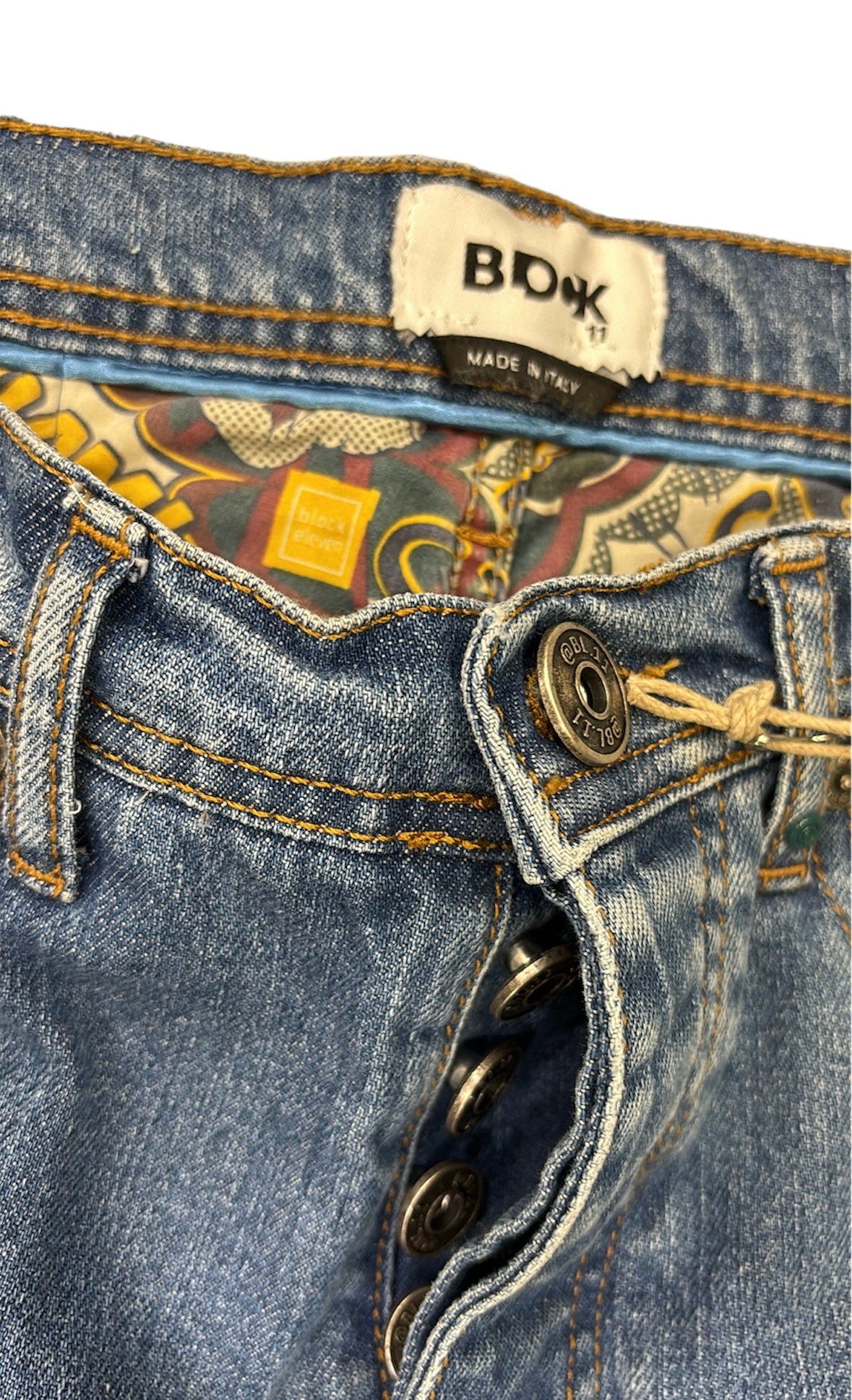 BLOCK11 - Jeans toppe e velluto