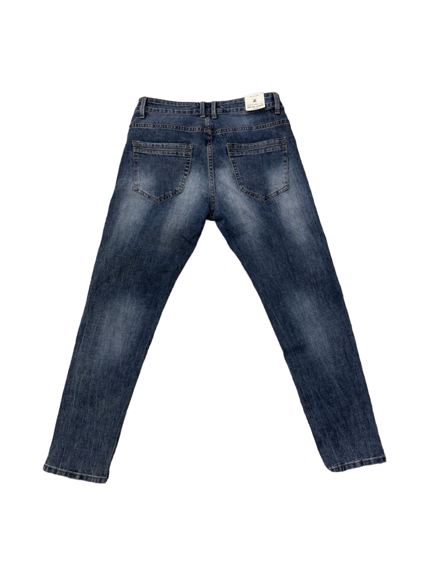 Jeans Bruno Leoni denim graffiato – Victorya Fashion Clothes