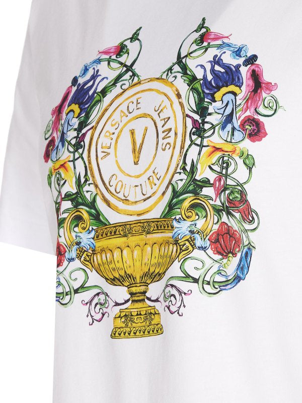 T-Shirt Versace Jeans Couture stampa barocca