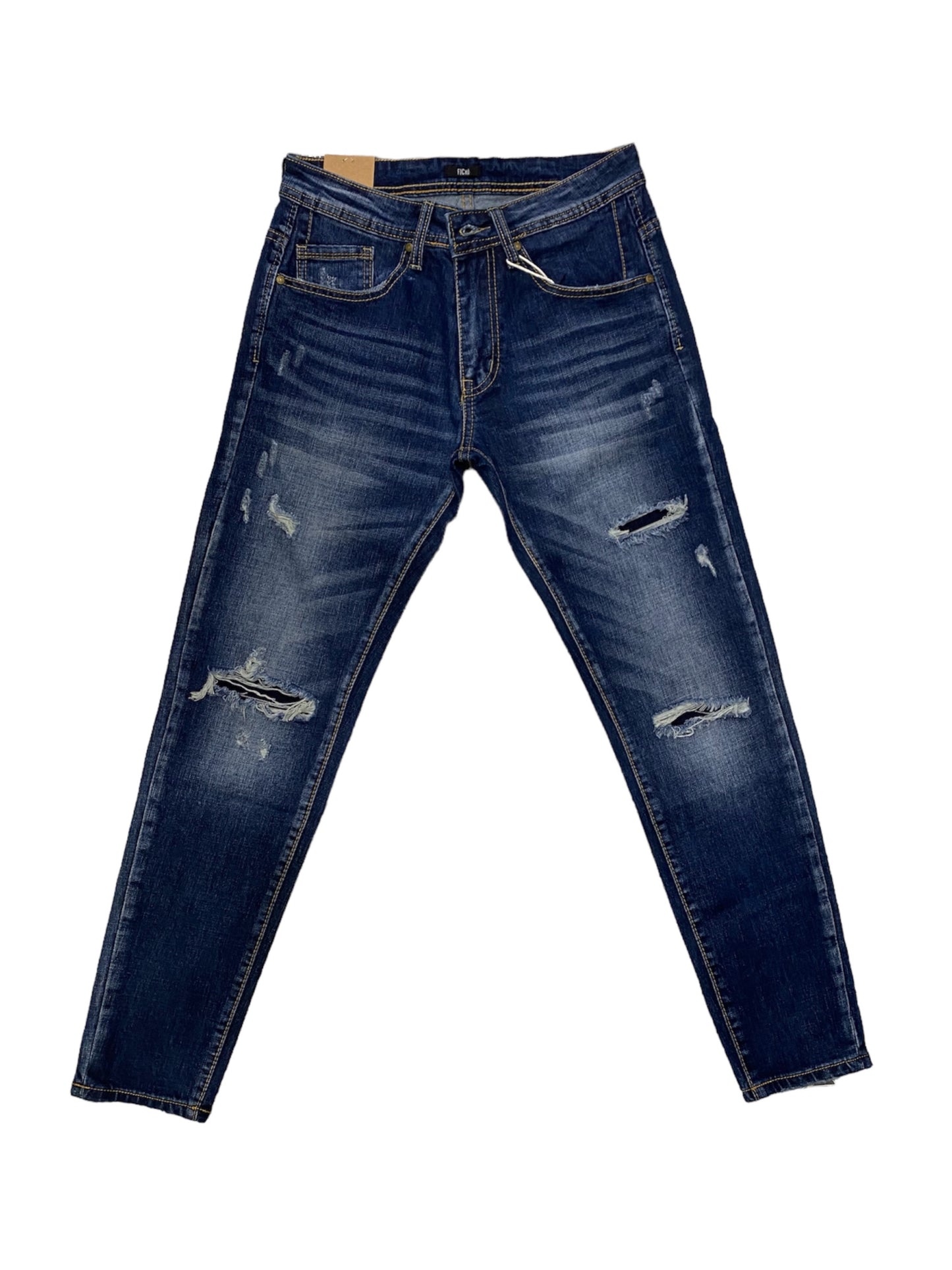 Jeans ‘Ficko Italia’ strappati